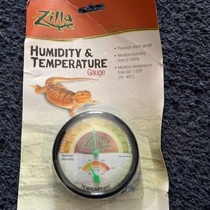 Humidity & temperature gauge